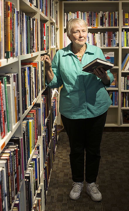 &lt;p&gt;Judy Edwards has been the president of the Friends of the Library nonprofit for more than a decade. Edwards 'last day as president was Tuesday after serving ten years as president. She is photographed here inside the Second Story Bookstore in the Coeur d'Alene Public Library on Wednesday.&lt;/p&gt;