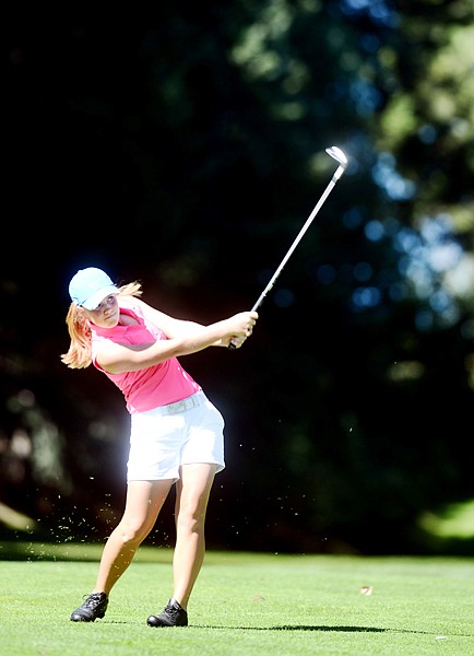 &lt;p&gt;Teigan Avery of Kalispell takes part in the Labor Day Tournament on Saturday at Buffalo Hill Golf Club in Kalispell. (Brenda Ahearn/Daily Inter Lake)&lt;/p&gt;