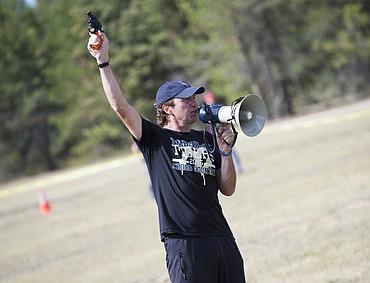 <p>Idaho high schools compete in the Timberlake Farragut Invitational at Farragut State Park on Saturday, Sept. 10, 2016.</p>