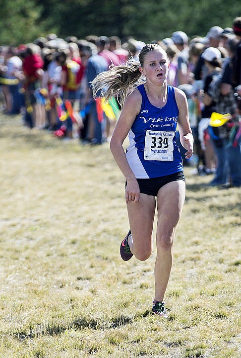 <p>Idaho high schools compete in the Timberlake Farragut Invitational at Farragut State Park on Saturday, Sept. 10, 2016.</p>