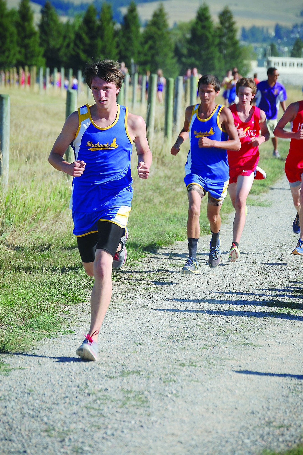 &lt;p&gt;Will VanHuss and Xavier Broderick from Thompson Falls run during the Missoula Coaches Invitational.&lt;/p&gt;