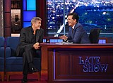 Colbert debuts on 'The Late Show'