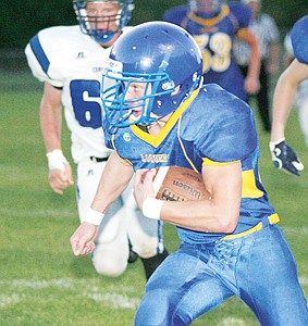&lt;p&gt;Pass complete to junior Skylar Higareda for a first down with 2:55 remaining in first half.&lt;/p&gt;
