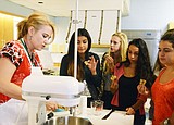 French students visit Whitefish pen pals