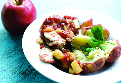 &lt;p&gt;In this image taken on August 27, 2012, a recipe for Mirin Pork Chops with Apple Chutney is shown in Concord, N.H. (AP Photo/Matthew Mead)&lt;/p&gt;