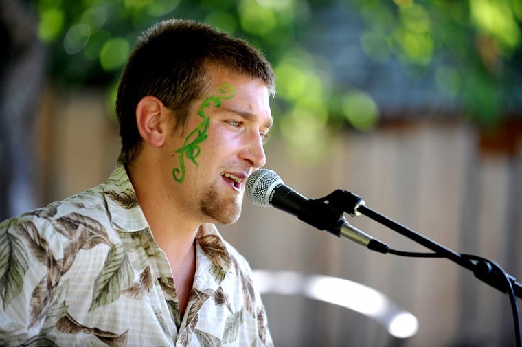 &lt;p&gt;Karl Berdimurat of Fresh Off the Vine plays at Brookie's Cookies on Saturday, August 12, in Bigfork.&lt;/p&gt;