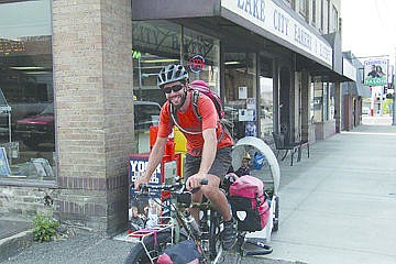 &lt;p&gt;Mark Lighthiser leaves the Lake City Bakery last week.&lt;/p&gt;