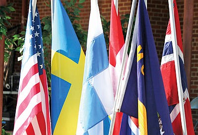&lt;p&gt;Montanan, American and Scandinavian flags were on display at the Memorial Center throughout the festival. (Seaborn Larson/The Western News)&lt;/p&gt;