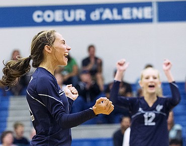 <p>Lake City High School volleyball travels across town Tuesday night to battle rival Coeur d'Alene High School. Lake City won the first two sets; however, CDA responded by winning both the third and forth frames forcing a fifth set but was etched out by Lake City 15-11 in the fifth set.</p>