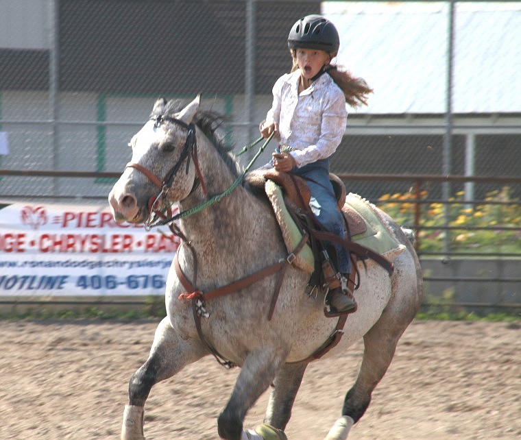 &lt;p&gt;Morgan Shepard of Charlo finishes the pole bending course at the Ronan Fairgrounds on Saturday.&#160;&lt;/p&gt;