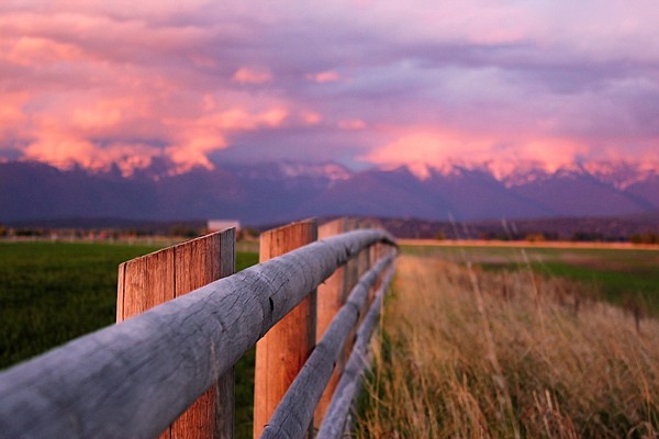 &lt;p&gt;Derek Vander Ark of Kalispell took first place in the Scenic Flathead category for this shot of a fence stretching from Somers toward the mountains east of the valley.&lt;/p&gt;