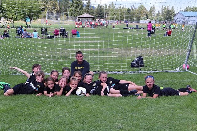 &lt;p&gt;Courtesy photo&lt;/p&gt;&lt;p&gt;The Coeur d'Alene Sting Timbers &#146;07 girls soccer team finished 2-2 at the Pend Oreille Cup last weekend in Sandpoint. In the front row from left are Libby Morrisroe, Sofia Peressini, Rachel Corette, Natalie Thompson, Paige Hunt, Emma Singleton and Paloma Armitage; and back row from left, Olivia May, Annabelle Rogers, Zayda Voigt, Skye Swick and Rob Swick. Not pictured are Lydia Lehosit and Hanna Coyne.&lt;/p&gt;