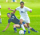 Cougars play well, but drop SCAC game to Naches Valley