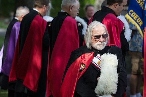&lt;p&gt;Gordon Ramsden, with the Knights of Columbus Council 1363, sits during a ceremony for the National Day of Remembrance for Aborted Children at St. Thomas Cemetery Saturday.&lt;/p&gt;