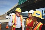 Transportation secretary tours county highways