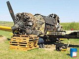 Burnt old crop sprayer "kind of sad to see"