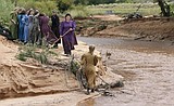 Floods kill at least 12 in polygamous town