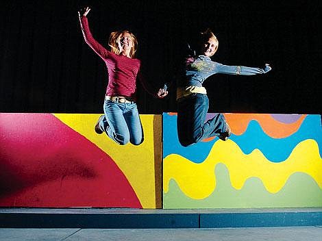 Mary Snipstead, left, and her sister, Jenny Snipstead, are taking life in a double dose this fall as leading ladies in two different musicals in the Flathead Valley. Mary is starring as Marian the Librarian in the Bigfork Children&#146;s Theatre production of &#147;The Music Man,&#148; while her big sister Jenny is playing Maria Rainer, the governess to the von Trapp children in Flathead High School&#146;s production of &#147;The Sound of Music.&#148; Chris Jordan/Daily Inter Lake