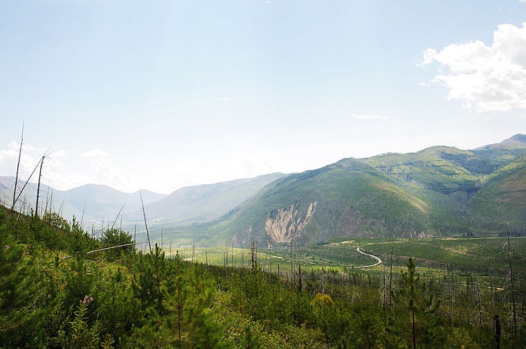 &lt;p&gt;A view of the North Fork road Thursday afternoon from the Glacier View Mountain Trail. Aug. 8, 2013 in North Fork, Montana. (Patrick Cote/Daily Inter Lake)&lt;/p&gt;