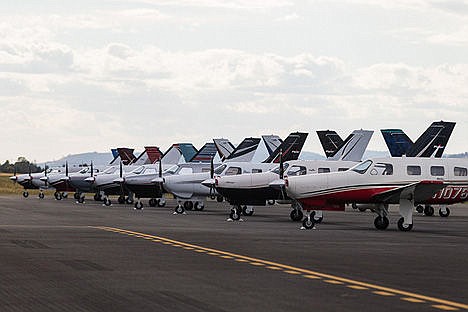 &lt;p&gt;Rows of airplanes line a ramp at the Coeur d&#146;Alene Airport.&lt;/p&gt;