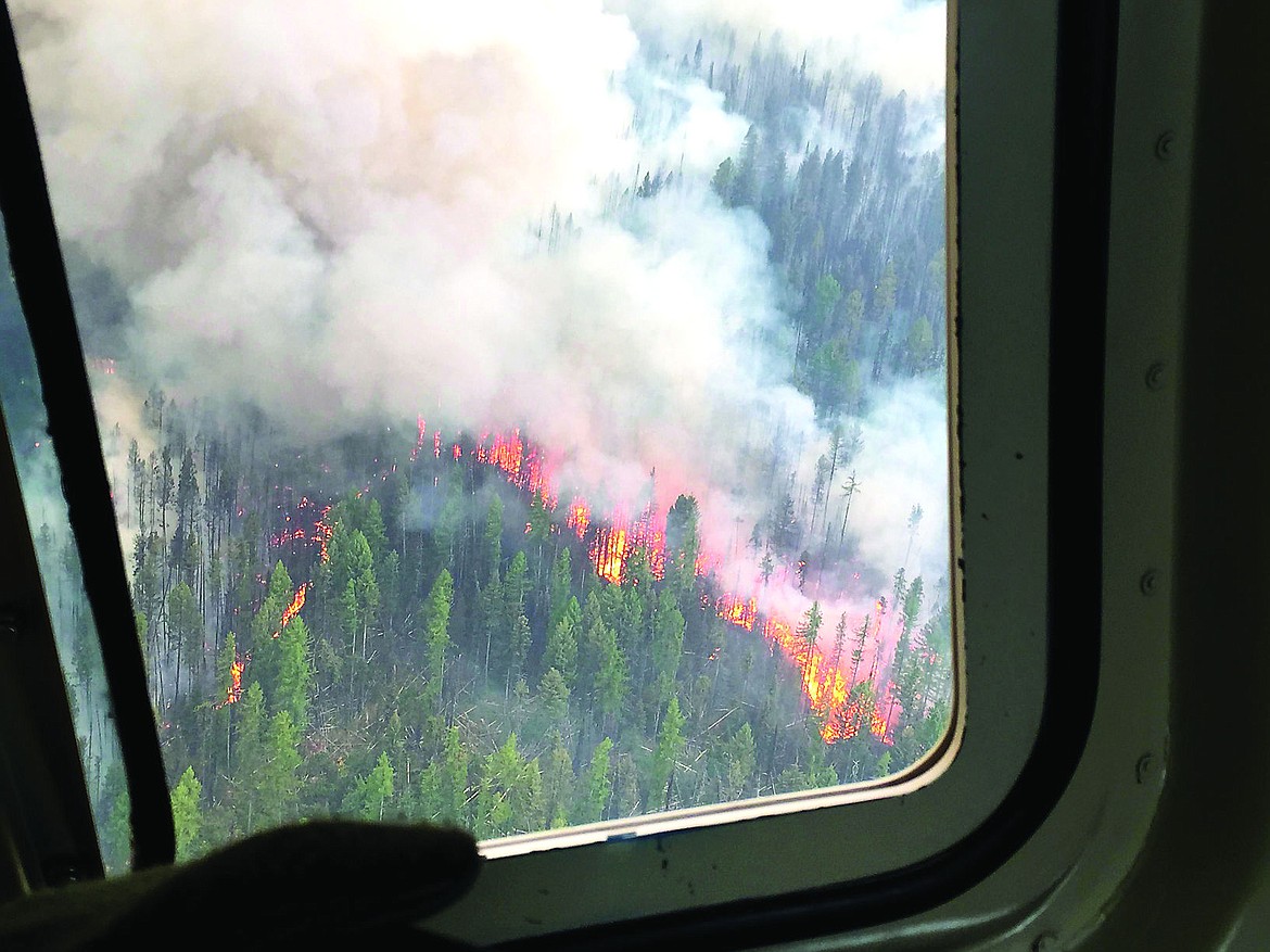 &lt;p&gt;&lt;strong&gt;This photo&lt;/strong&gt; through the cockpit of a plane shows the Bear Creek Fire on Aug. 29. Author Greg Beck flew a similar plane during this fire season to act as an aerial observer to report new fires and recommend initial attack action. (Courtesy inciweb.nwcg.gov)&lt;/p&gt;