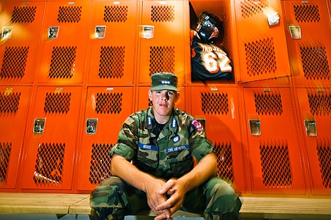 &lt;p&gt;Tim Beggs, a defensive lineman for the Post Falls High School varsity football team, 18, plans to enlist in the United States Navy at age 20 to pursue a military career.&lt;/p&gt;