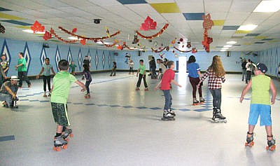 &lt;p&gt;One hundred forty kids rolled into the Carousel Roller Rink Sunday for the 40th Anniversary. (Bethany Rolfson/The Western News)&lt;/p&gt;