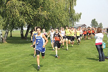 &lt;p class=&quot;p1&quot;&gt;Mission&#146;s Paden Alexander leads a pack of runners out of the gates on Saturday in Ronan.&lt;/p&gt;