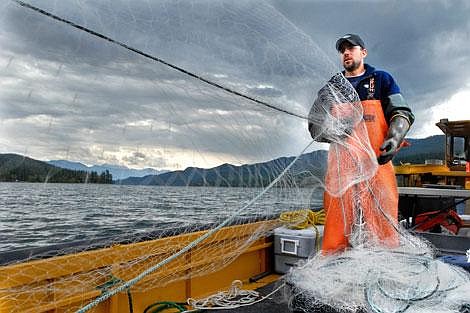 Lake sampling: Using gillnets to go deep