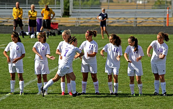 &lt;p&gt;The Polson girls soccer team goes through pre-game
introductions.&#160;&lt;/p&gt;