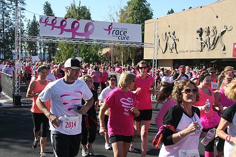 &lt;p&gt;About 2,000 people, including spectators and racers, attended the 15th annual Susan G. Komen Coeur d'Alene Race for the Cure on Sunday morning on the North Idaho College campus.&lt;/p&gt;