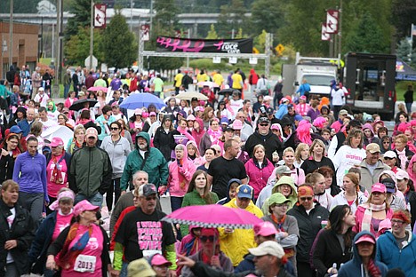 &lt;p&gt;More than 1,400 people gathered on College Drive on the NIC campus to show their support during Sunday's Race for the Cure.&lt;/p&gt;