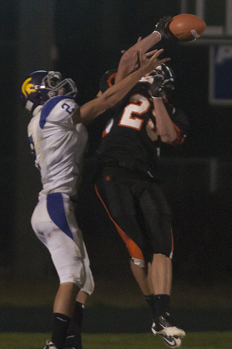 &lt;p&gt;Flathead defensive back Gage Palmer (23) knocks down a pass in
the end zone to end a Sentinel drive late in the fourth quarter
during Flathead's victory over Sentinel Friday night.&lt;/p&gt;