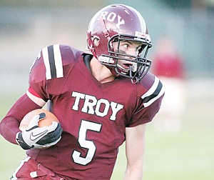 &lt;p&gt;Luke Haggerty kickoff return to the Troy 45-yard line vs. Cut Bank 9-20-13.&lt;/p&gt;