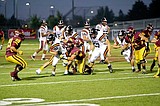 Moses Lake football turns back Davis Pirates