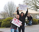 Moses Lake grad fights for higher education issues