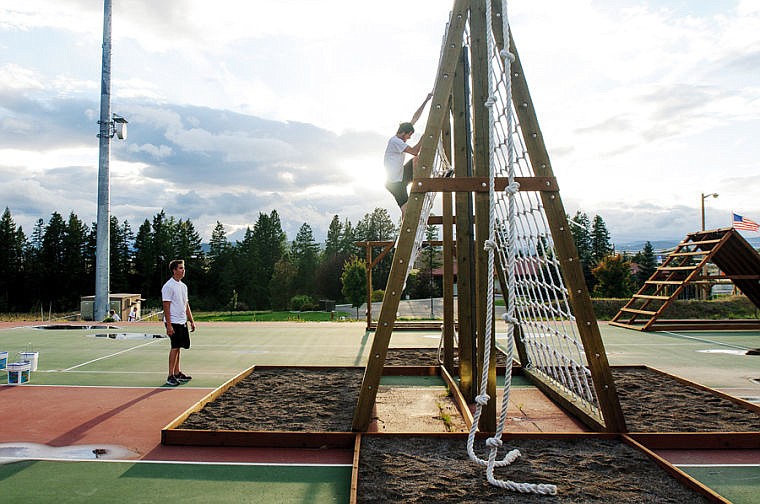 &lt;p&gt;The Glacier Nationals hockey team works out Monday afternoon on the obstacle course at Kalispell Athletic Center. Sept. 23, 2013 in Kalispell, Montana. (Patrick Cote/Daily Inter Lake)&lt;/p&gt;