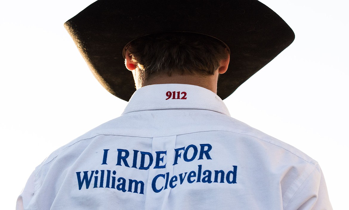 &lt;p&gt;Bullrider Justin Hoel wore a special shirt for the event.&lt;/p&gt;