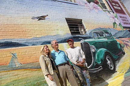 Bakery mural dedication