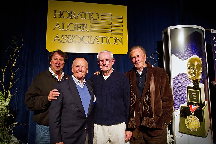 &lt;p&gt;While all Horatio Alger Association members belong to a special fraternity, we can call these 4Friends: from left, Paul &quot;Tony&quot; Novelly, owner of Apex Oil Company, St. Albans Global Management and AIC, Limited; Wayne Huizenga, former owner of the Miami Dolphins, Blockbuster Video, Waste Management and much more; Duane B. Hagadone, owner of The Hagadone Corp. based in Coeur d'Alene; and Dennis R. Washington, founder of The Washington Companies. Washington is a native of Spokane.&lt;/p&gt;