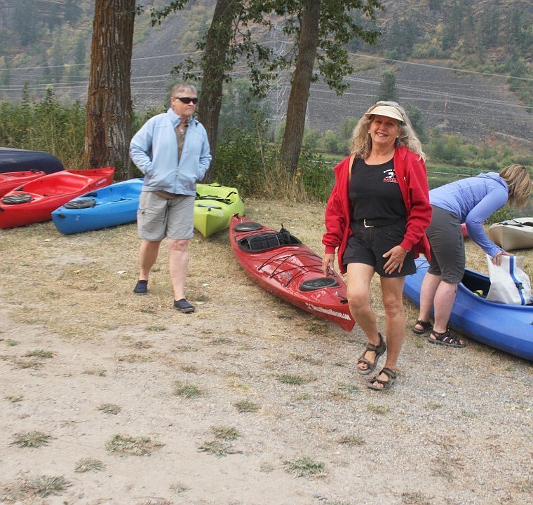 &lt;p&gt;&lt;strong&gt;Sissel Robertson, owner of Crazy Woman Kayaks, prepares the equipment needed for the trip.&lt;/strong&gt;&lt;/p&gt;
&lt;div&gt;&lt;strong&gt;&lt;br /&gt;&lt;/strong&gt;&lt;/div&gt;