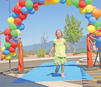 &lt;p&gt;Isabel Seeley (8) of Polson was exhausted after posting a time of 8:28 minutes in the mile. Her time placed her second in the mile section of the Mission Valley Kids Walk / Run, Sunday, September 21, 2014&lt;/p&gt;