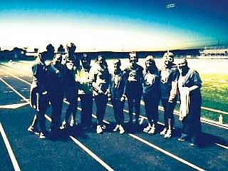 Royal school teachers who ran, from left, included Janie Widdison, Kori Russell, Maria Lefler, Jan Whitaker, Erin Loene, Heather Mueller, Tanya Wood, Kerry Janett, Sheila Ziegler and Heidi Miller.