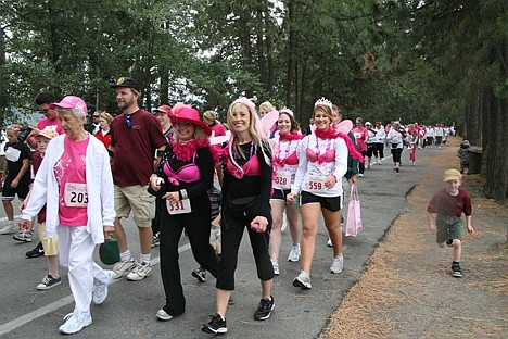 &lt;p&gt;Many fun-loving teams participated in Sunday's Susan G. Komen Race for the Cure, dressing up in pink outfits to show their support for the cause. Teams and individuals raised over $30,000 for the event.&lt;/p&gt;