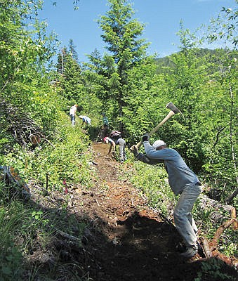 <p>Working for Wilderness in the Scotchman Peaks of Idaho and Montana</p>