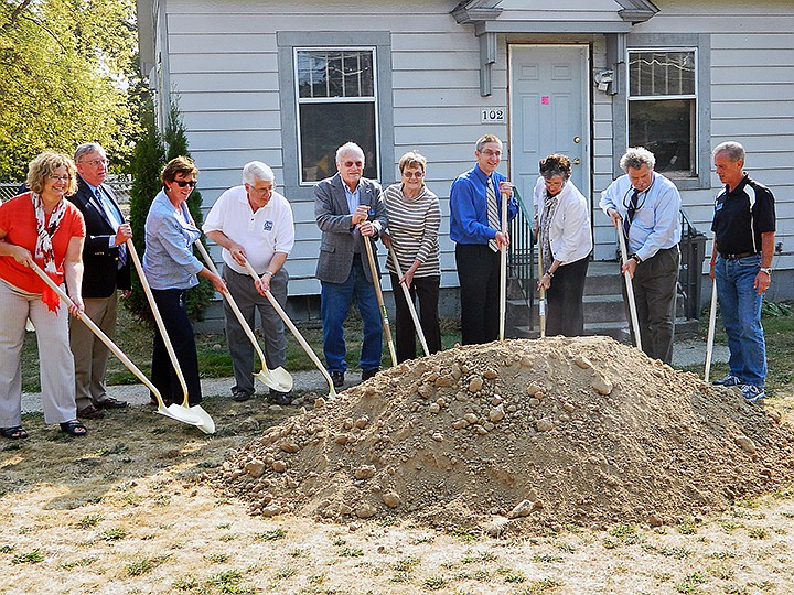 &lt;p&gt;Courtesy photo A ground breaking ceremony was held Tuesday for the 14-unit John O'Brien House complex being constructed for the very low-income, mentally-ill. From left, Sheryldene Rogers, with Goodale and Barbieri, Brian O&#146;Donnell, western regional vice president of St. Vincent de Paul, Linda Mitchell, president of the board of directors of St. Vincent de Paul North Idaho, Dean Haagenson, Contractors Northwest, Inc., John Bruning, St. Vincent de Paul North Idaho housing board, Pat O&#146;Brien&#151;wife of late John O&#146;Brien, Andrew Evenson, St. Vincent de Paul North Idaho board member, Sandi Bloem, mayor of Coeur d&#146;Alene, Patrick Shea, multi-family housing director for Housing and Urban Development, Chris Copstead, vice president of the board of directors at St. Vincent de Paul North Idaho.&lt;/p&gt;