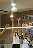 Volleyball team aces division oppenents; Wildkats, Maidens