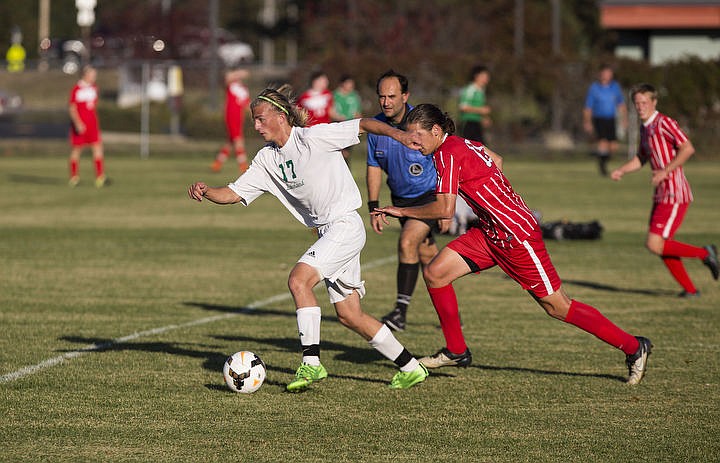 &lt;p&gt;Lakeland High School boys battle Sandpoint High School, Wednesday, Sept. 28, 2016 in Rathdrum. The Hawks fought well but lost 3-1 to Sandpoint.&#160;To purchase photo, please visit www.cdapress.com/photos&lt;/p&gt;