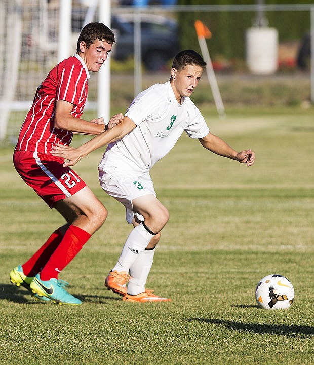 &lt;p&gt;Lakeland High School boys battle Sandpoint High School, Wednesday, Sept. 28, 2016 in Rathdrum. The Hawks fought well but lost 3-1 to Sandpoint.&#160;To purchase photo, please visit www.cdapress.com/photos&lt;/p&gt;