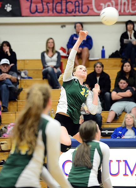 &lt;p&gt;Whitefish junior Maura Kalbfleisch (22) hits the ball back over the net during Saturday&#146;s match against Columbia Falls in Columbia Falls.&lt;/p&gt;